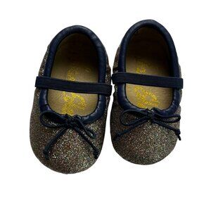 Sam Edelman Glittery Baby Mary Jane Flats Size 2